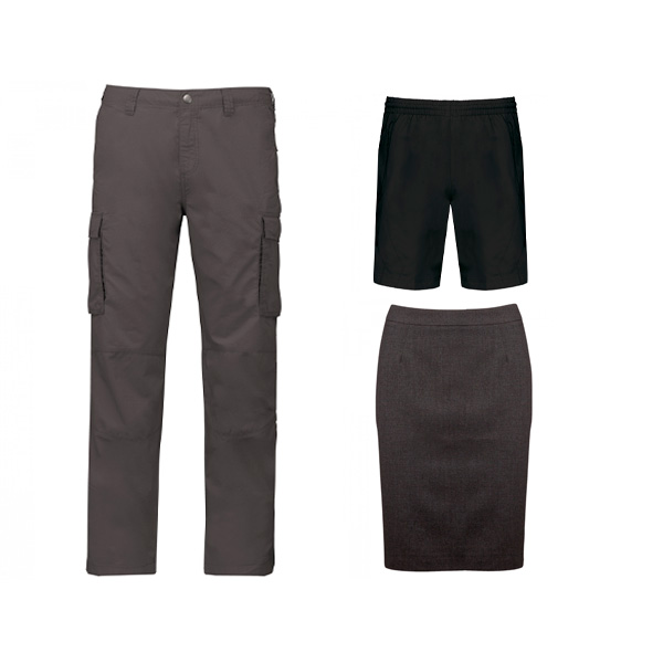 Pantalon, Short, Robe, Jupe