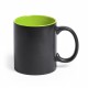 Mug noir avec votre logo, Couleur : Vert Clair