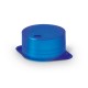 Couvre-verre anti-drogue anti-intrusion couvercle souple en silicone, Couleur : Bleu