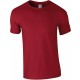 T-Shirt Homme, Couleur : Cardinal Red (Rouge), Taille : S