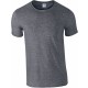 T-Shirt Homme, Couleur : Dark Heather, Taille : S