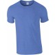 T-Shirt Homme, Couleur : Heather Royal, Taille : S