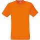 T-Shirt Manches Courtes : Full Cut, Couleur : Orange, Taille : S